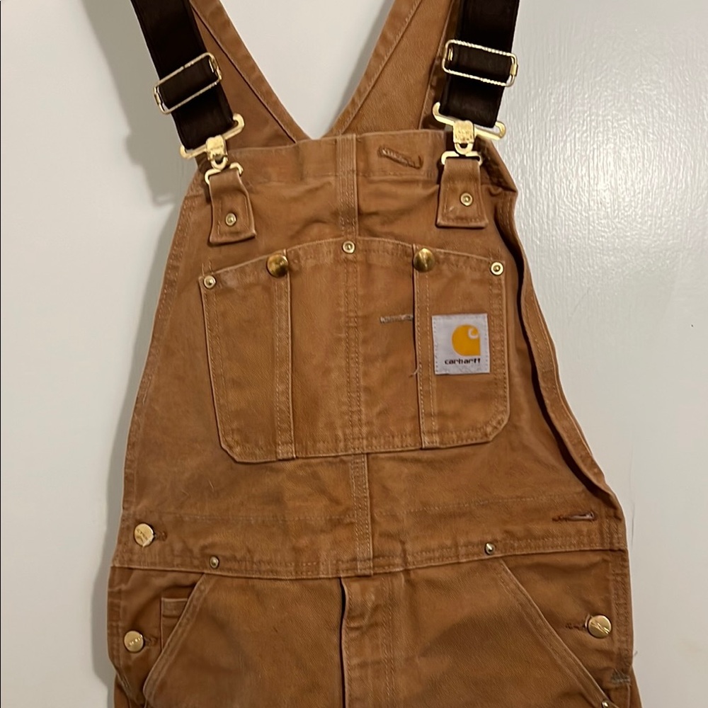 Carhartt Tan Work Overalls